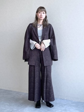 「アイテム（ブーツ）」を使った、inhhhan®さん（レディース・165cm・40代）の夏コーディネート