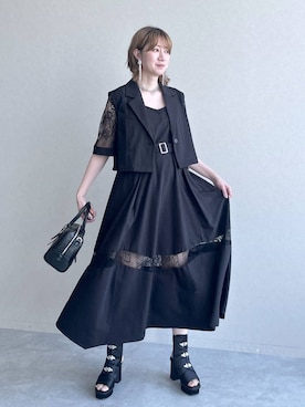 「HARE（ハレ）のアイテム（シューズ）」を使った、inhhhan®さん（レディース・165cm）の春コーディネート