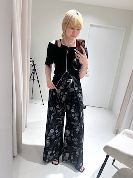 「HARE（ハレ）のアイテム（ブレスレット）」を使った、inhhhan®さん（レディース・165cm）の春コーディネート