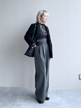 「HARE（ハレ）のアイテム（ジャケット/アウター）」を使った、inhhhan®さん（レディース・165cm）の秋コーディネート