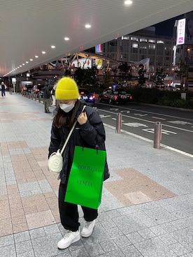 「thisisneverthat（ディスイズネバーザット）のアイテム（ジャケット/アウター）」を使った、wakanaさん（レディース・156cm）の冬コーディネート