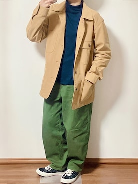 「アイテム（ブルゾン）」を使った、くたお＠ﾎﾞｰｲｯｼｭさん（レディース・151cm）の秋コーディネート