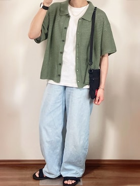 「Champion（チャンピオン）のアイテム」を使った、くたお＠ﾎﾞｰｲｯｼｭさん（レディース・151cm）の秋コーディネート