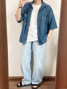 「アイテム（腕時計）」を使った、くたお＠ﾎﾞｰｲｯｼｭさん（レディース・151cm・30代）の夏コーディネート