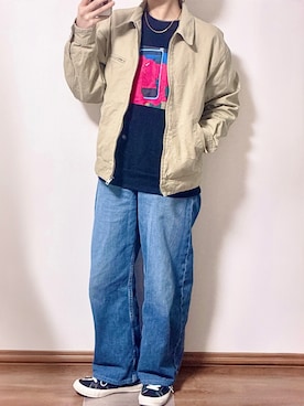 「Daniel Wellington（ダニエルウェリントン）のアイテム」を使った、くたお＠ﾎﾞｰｲｯｼｭさん（レディース・151cm）の春コーディネート