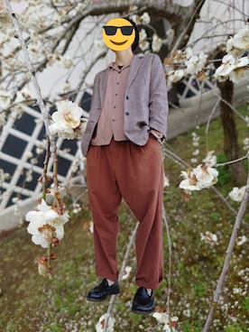「LOWRYS FARM（ローリーズファーム）のアイテム（ジャケット/アウター）」を使った、しゅんさん（メンズ・172cm）の春コーディネート