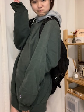 「通学コーデ、冬」｜かえでさん（レディース・165cm）の冬コーディネート
