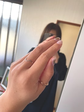 「リングコーディネーター」｜HARUKA.Uさん（レディース・167cm）の冬コーディネート