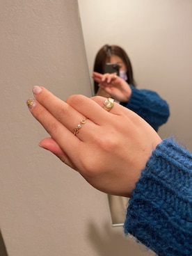 「リングコーディネーター」｜HARUKA.Uさん（レディース・167cm）の冬コーディネート