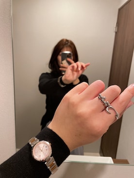 「リングコーディネーター」｜HARUKA.Uさん（レディース・167cm）の冬コーディネート