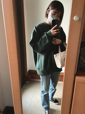 runさん（レディース・160cm）の冬コーディネート