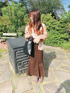 小梅さん（レディース・150cm）の春コーディネート