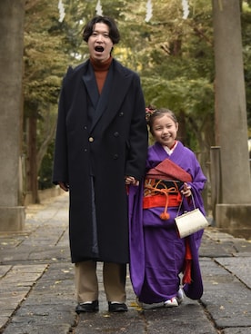 「アイテム（腕時計）」を使った、YANさん（メンズ・167cm）の秋コーディネート