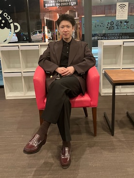 「UNITED ARROWS（ユナイテッドアローズ）のアイテム」を使った、YANさん（メンズ・167cm）の秋コーディネート