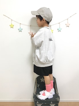 「キュロット」｜「アイテム（その他）」を使った、kotaさん（キッズ・100cm）の夏コーディネート