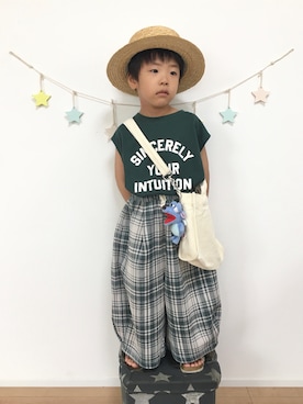 kotaさん(キッズ・100cm)の夏コーディネート
