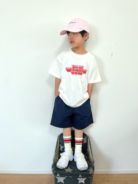 kotaさん（キッズ・100cm）の夏コーディネート