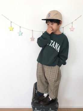 kotaさん(キッズ・100cm)の秋コーディネート