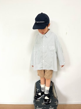 「カラー×コーデ」｜kotaさん（キッズ・100cm）の春コーディネート