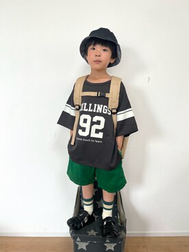 kotaさん（キッズ・100cm）の夏コーディネート
