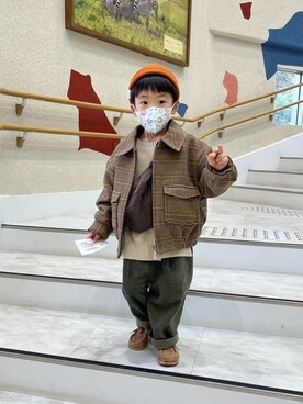 kotaさん(キッズ・100cm)の秋コーディネート