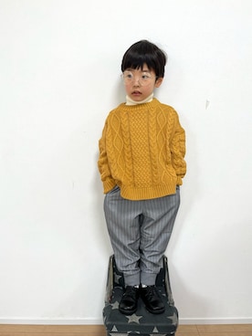 kotaさん(キッズ・100cm)の冬コーディネート