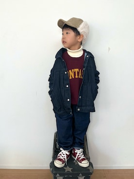 kotaさん(キッズ・100cm)の冬コーディネート