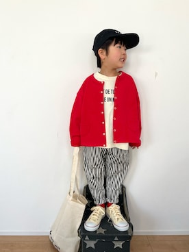 kotaさん（キッズ・100cm）の春コーディネート