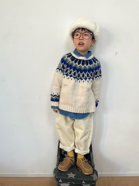 kotaさん(キッズ・100cm)の冬コーディネート
