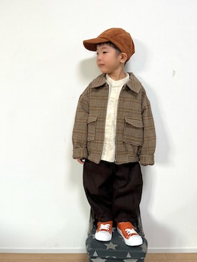 kotaさん(キッズ・100cm)の秋コーディネート
