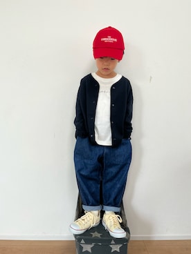 kotaさん（キッズ・100cm）の秋コーディネート