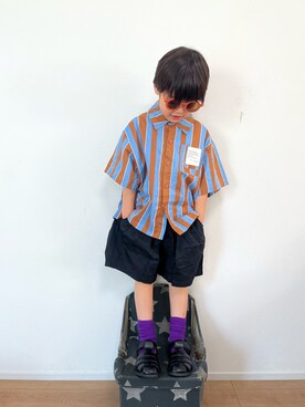kotaさん（キッズ・100cm）の夏コーディネート