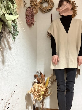 「she mo shelly（シーモシェリー）のアイテム」を使った、na*さん（レディース・154cm）の秋コーディネート