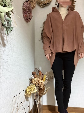 「FURRY（ファーリー）のアイテム」を使った、na*さん（レディース・154cm）の冬コーディネート