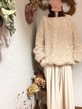 na*さん（レディース・154cm）の冬コーディネート