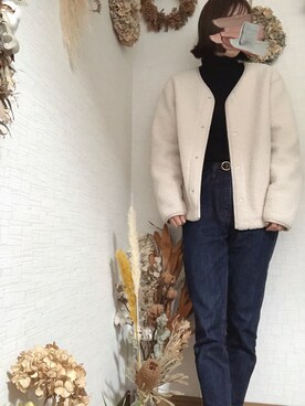 na*さん（レディース・154cm）の秋コーディネート