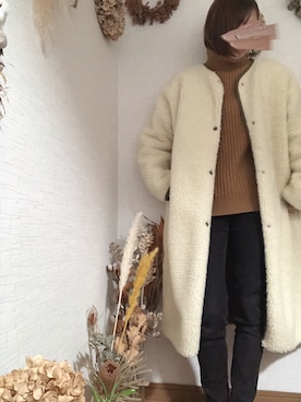 na*さん（レディース・154cm）の冬コーディネート
