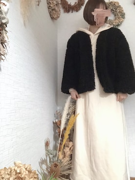 na*さん（レディース・154cm）の冬コーディネート