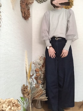 na*さん（レディース・154cm）の春コーディネート