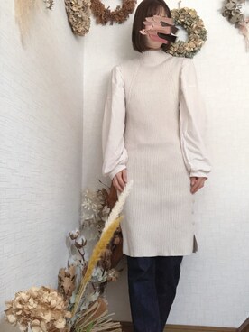 na*さん（レディース・154cm）の秋コーディネート