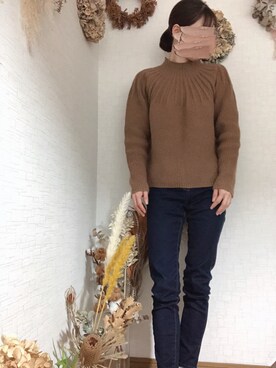 na*さん（レディース・154cm）の冬コーディネート