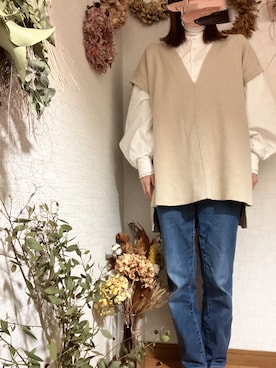 na*さん（レディース・154cm）の春コーディネート