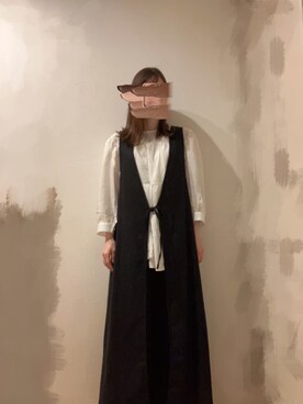 「fifth（フィフス）のアイテム（シャツ/ブラウス）」を使った、na*さん（レディース・154cm）の夏コーディネート