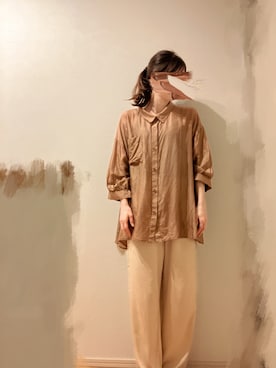 「chocomee（チョコミー）のアイテム」を使った、na*さん（レディース・154cm）の秋コーディネート