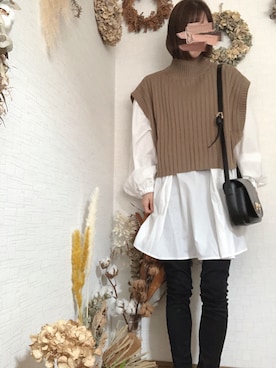 na*さん（レディース・154cm）の秋コーディネート