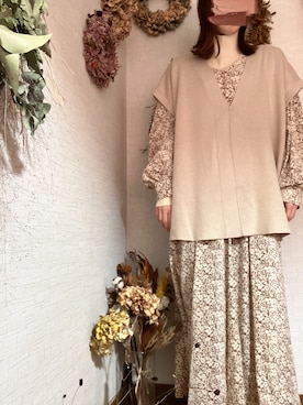 na*さん（レディース・154cm）の冬コーディネート