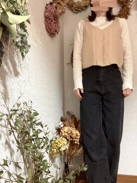 na*さん（レディース・154cm）の春コーディネート