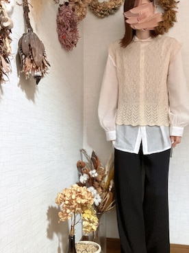 na*さん（レディース・154cm）の秋コーディネート