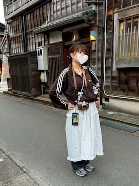 「キャミワンピ」｜senさん（レディース・155cm）の秋コーディネート