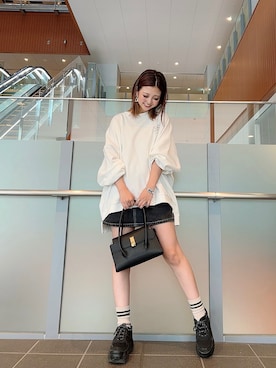 「GYDA」｜もえぴーさん（レディース・157cm・20代）の秋コーディネート